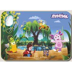 Деревянные вкладыши "Лунтик" 031105