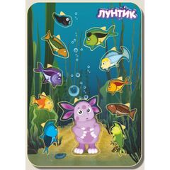 Деревянные вкладыши "Лунтик под водой"