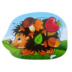 Деревянный пазл "Ёжик"