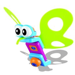 Конструктор 3 в 1 с отверткой "Бабочка"