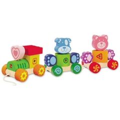 Паровозик-каталка Im Toy