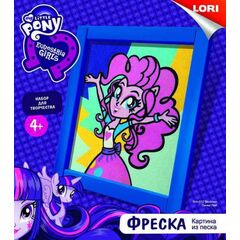 Картина из песка Equestria Girls "Пинки Пай"