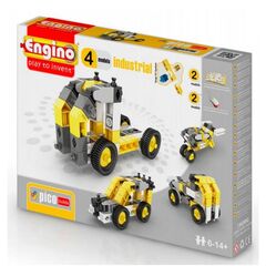 Конструктор Engino 4 в 1 "Спецтехника"
