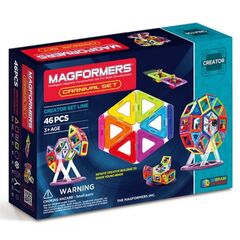 Магнитный конструктор Magformers "Карнавал", 46 деталей