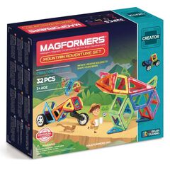 Магнитный конструктор Magformers "Mountain Adventure set", 32 детали