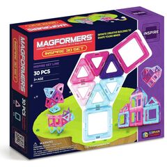 Магнитный конструктор Magformers "Пастель", 30 деталей