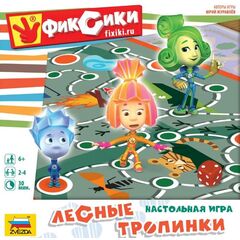 Обучающая настольная игра "Фиксики. Лесные тропинки"