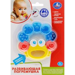 Погремушка-прорезыватель "Крабик"