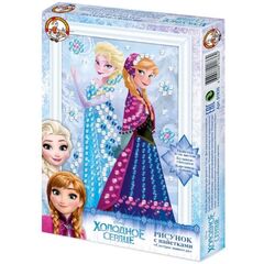 Рисунок с пайетками "Холодное сердце"