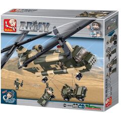 Конструктор "Армия" 520 деталей