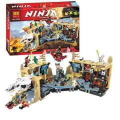 Конструктор Bela "Ninja" 1310 деталей
