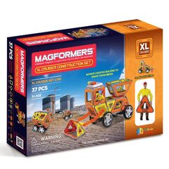Конструктор магнитный Magformers "Строители" 37 деталей