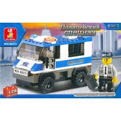 Конструктор "Полиция", 126 деталей