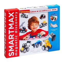 Магнитный конструктор Smartmax "Мощная техника"