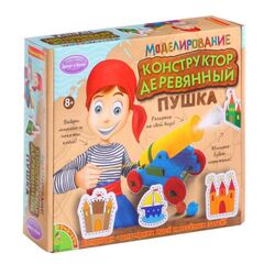 Конструктор деревянный "Пушка"