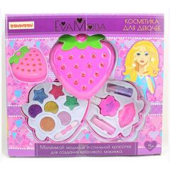 Косметика для девочек в клубничке "Eva Moda"