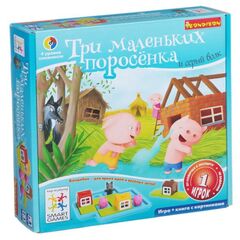 Логическая игра "Три маленьких поросенка" 48 заданий