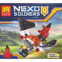 Конструктор "Nexo Soldiers" 61 деталь