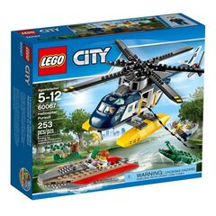 Конструктор LEGO City "Погоня на полицейском вертолете"