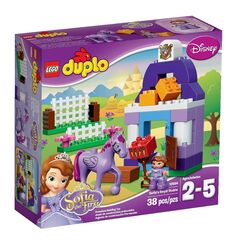 Конструктор LEGO Duplo "Королевская конюшня Софии Прекрасной"