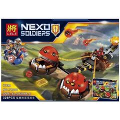 Конструктор "Nexo Soldiers" 326 деталей