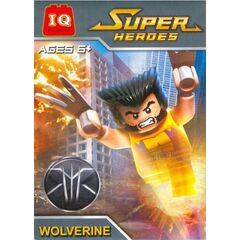 Конструктор "Super Heroes" Россомаха IQ blocks