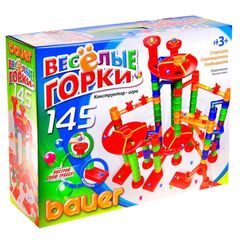 Конструктор "Веселые горки" 145 элементов