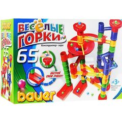 Конструктор "Веселые горки" 65 элементов
