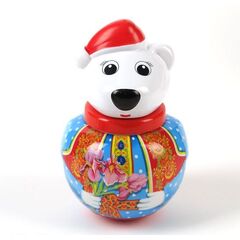 Неваляшка "Медведь Тема" 16 см.