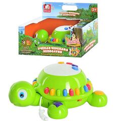 Интерактивная игрушка - каталка "Черепашка" с английским алфавитом