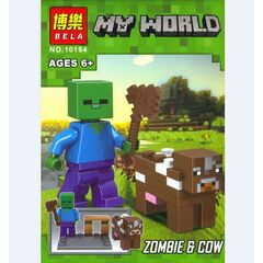 Конструктор "My world: Zombie + Cow" BELA 10184