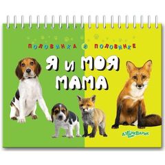 Книжка "Найди половинку. Я и моя мама"