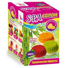 Делаем бурляшки для ванны "Тропические фрукты"