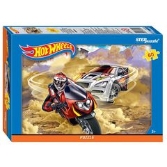 Пазл "Hot wheels" 60 деталей