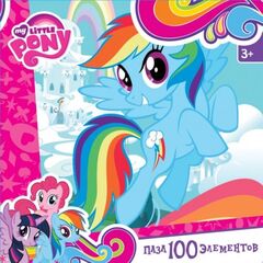 Пазл "My little pony: Радуга Дэш" 100 элементов