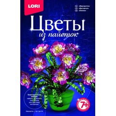 Цветы из пайеток "Маргаритки"