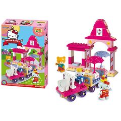 Конструктор "Hello Kitty. Паровозик" 51 деталь