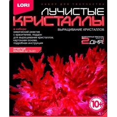 Лучистые кристаллы "Красный"