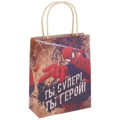 Подарочный пакет "Человек паук"