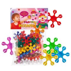 Радужная мозаика 2D, 70 деталей