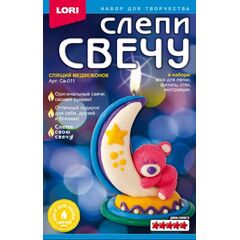 Делаем свечу "Спящий медвежонок"
