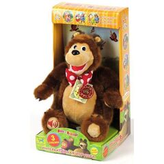 Интерактивная игрушка "Мишка. Рассказывает 3 сказки"