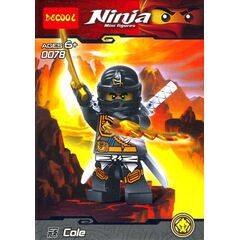 Конструктор "Ninja. Mini figures" Cole