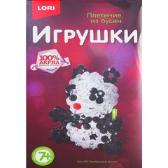 Плетение из бусин "Бамбуковый мишка"
