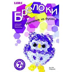 Плетение из бусин "Совушка" брелоки