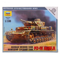 Модель для сборки немецкого танка "PZ-IV AUSF.D" 1:100