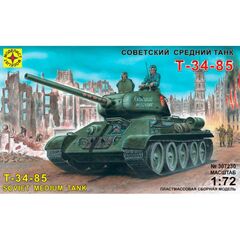 Модель для сборки советского танка "Т-34-85" 1:72