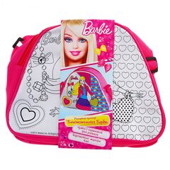Сумочка для росписи "Barbie" + 4 водостойких маркера