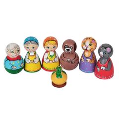 Кукольный театр из дерева "Репка"
