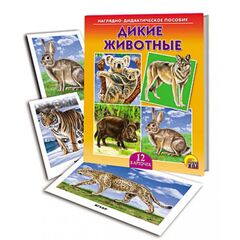Наглядно - дидактическое пособие "Дикие животные"